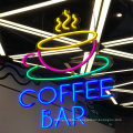 Drop Shipping Customized Acrylic Neon Led  Light Sign Electronic Advertising Sign for Barber Shop Decoration